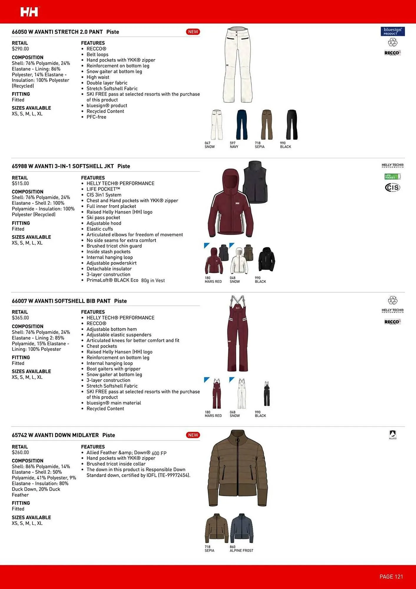 Helly Hansen flyer from September 11 to February 28 2026 - flyer page 121
