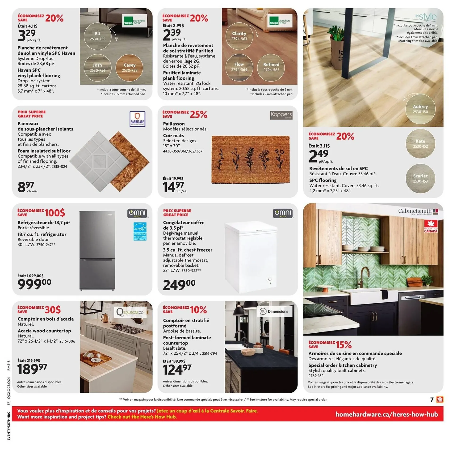 Home Hardware flyer from April 24 to April 30 2025 - flyer page 9
