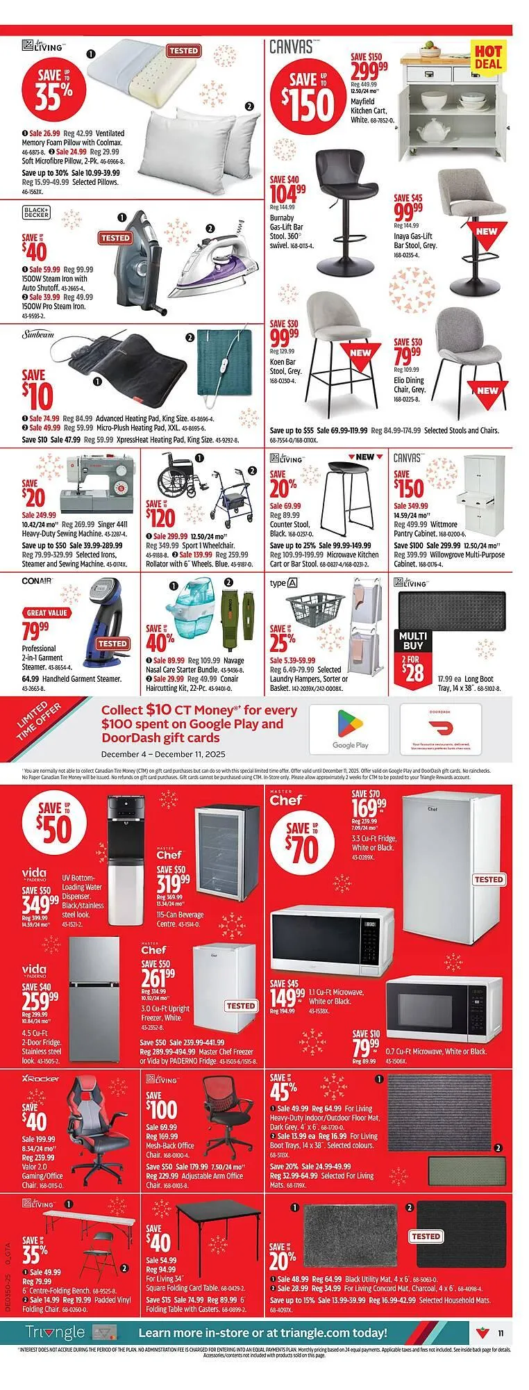 Canadian Tire flyer from December 4 to December 10 2025 - flyer page 13
