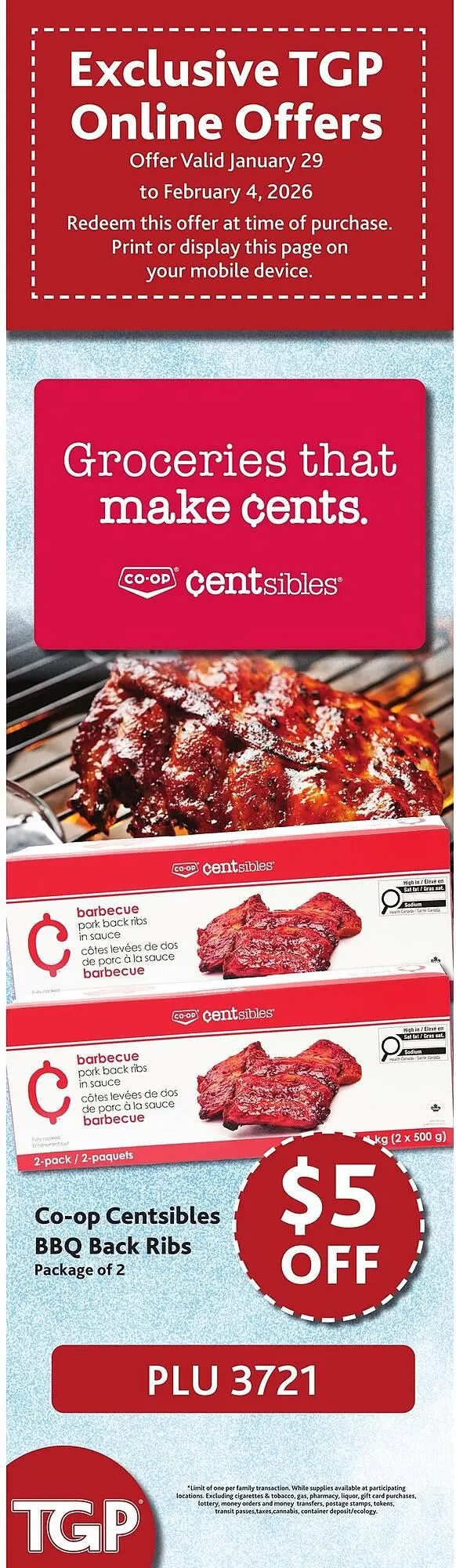 TGP The Grocery People flyer from January 29 to February 4 2026 - flyer page 7