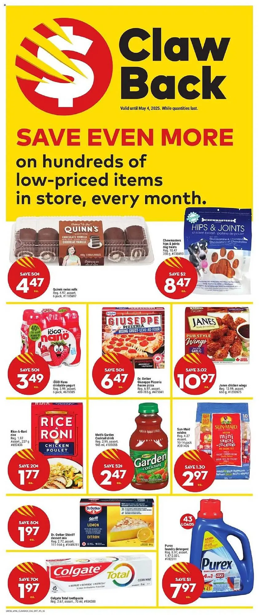 Giant Tiger flyer from April 9 to April 15 2025 - flyer page 7