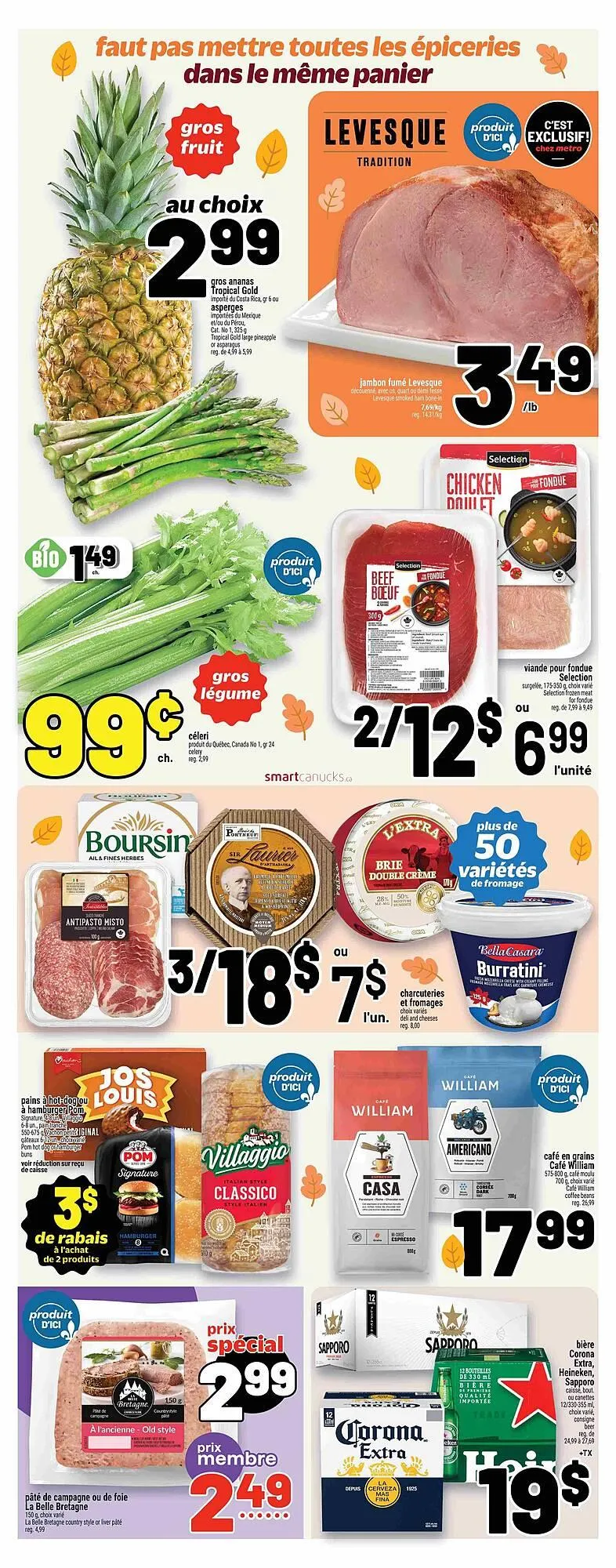 Metro flyer from October 9 to October 15 2025 - flyer page 2