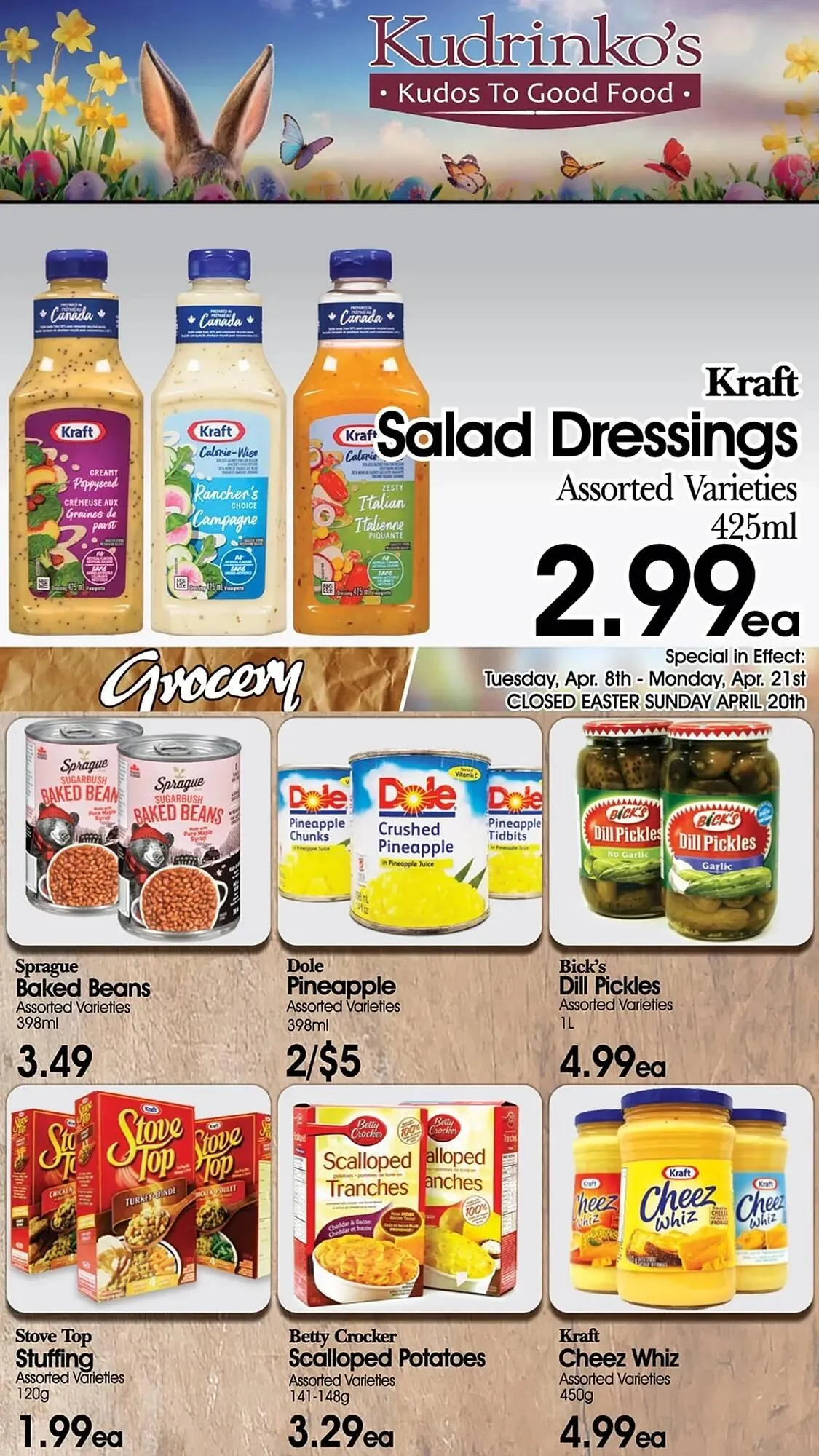 Kudrinko's flyer from April 10 to April 16 2025 - flyer page 4