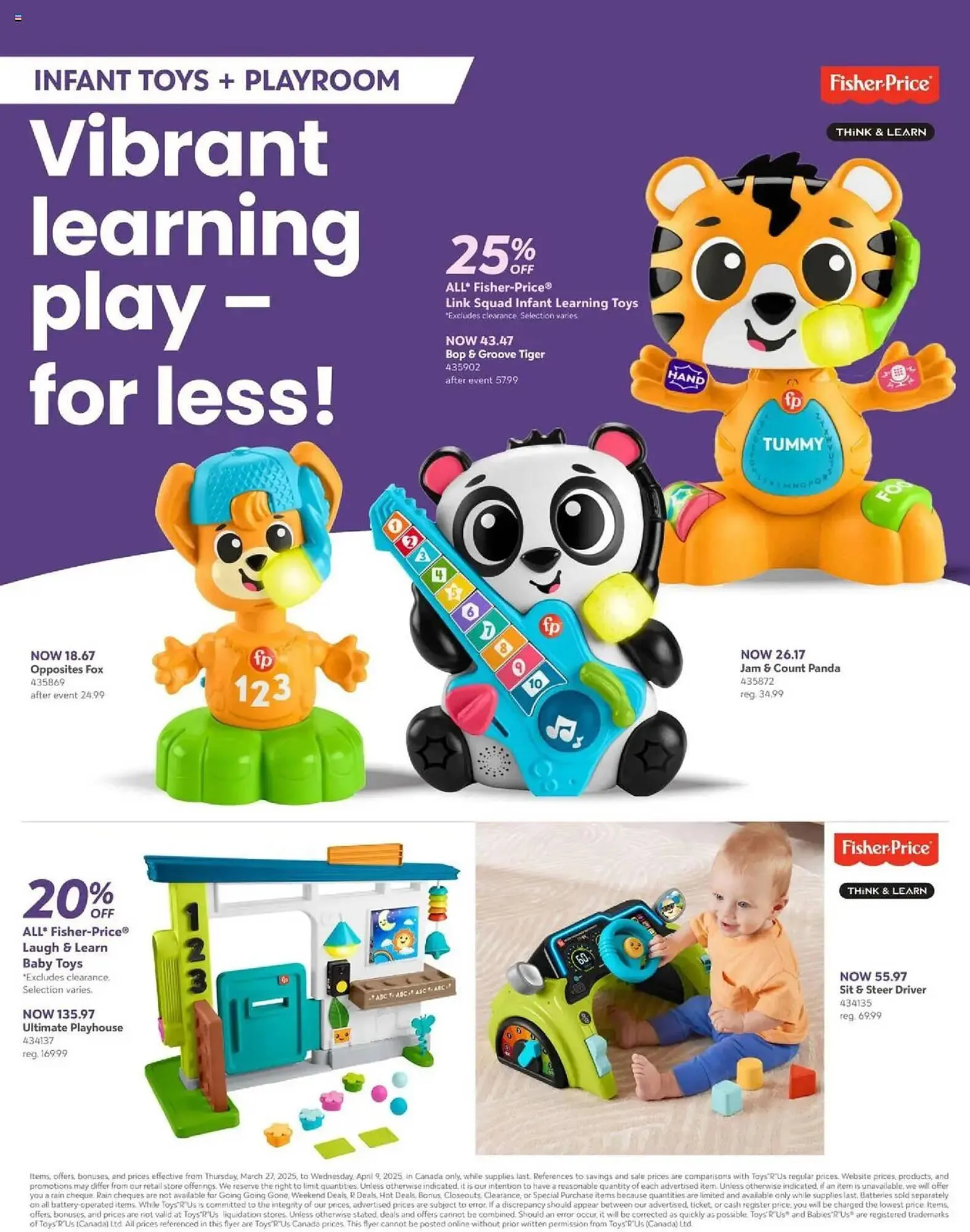 Babies 'R' Us flyer from March 27 to April 9 2025 - flyer page 6