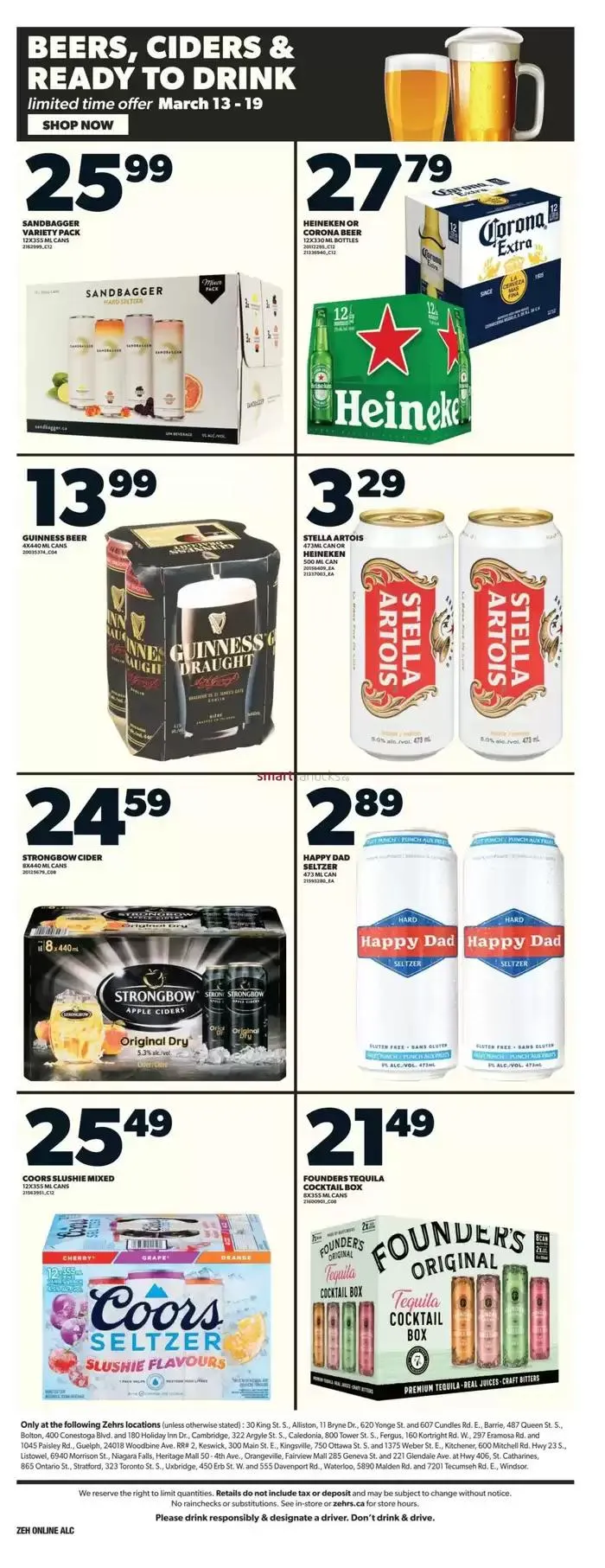 Zehrs Markets weeky flyer from March 13 to March 19 2025 - flyer page 16