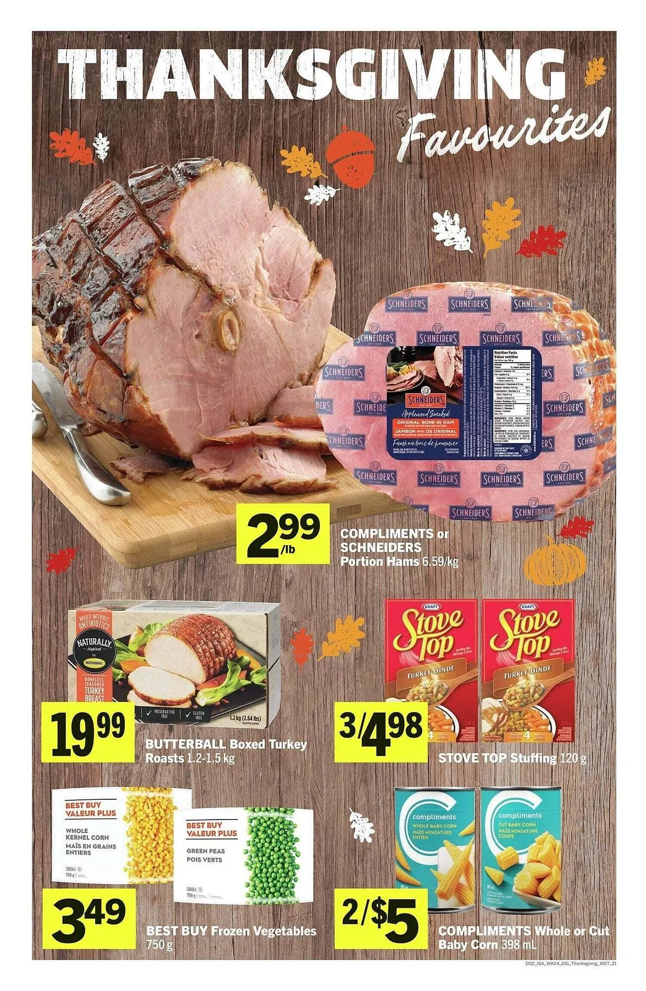 IGA flyer from October 9 to October 23 2025 - flyer page 7