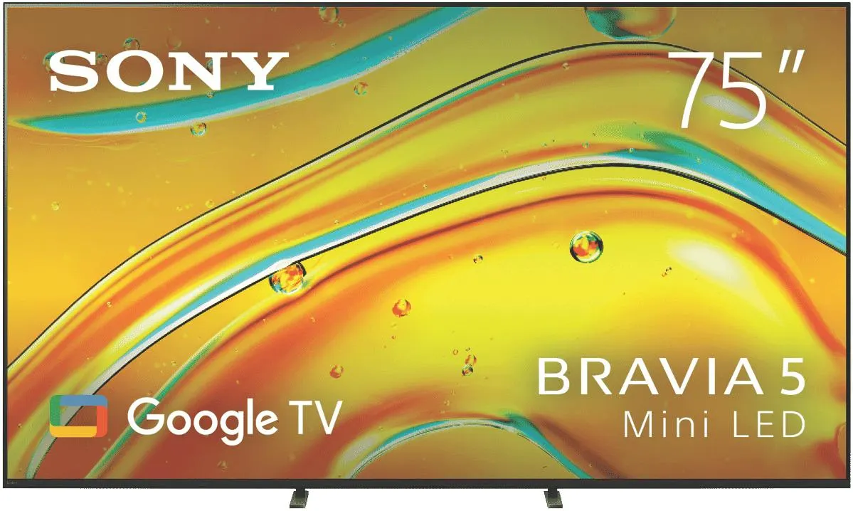 Sony 75" Bravia 5 4K Mini LED TV 2025