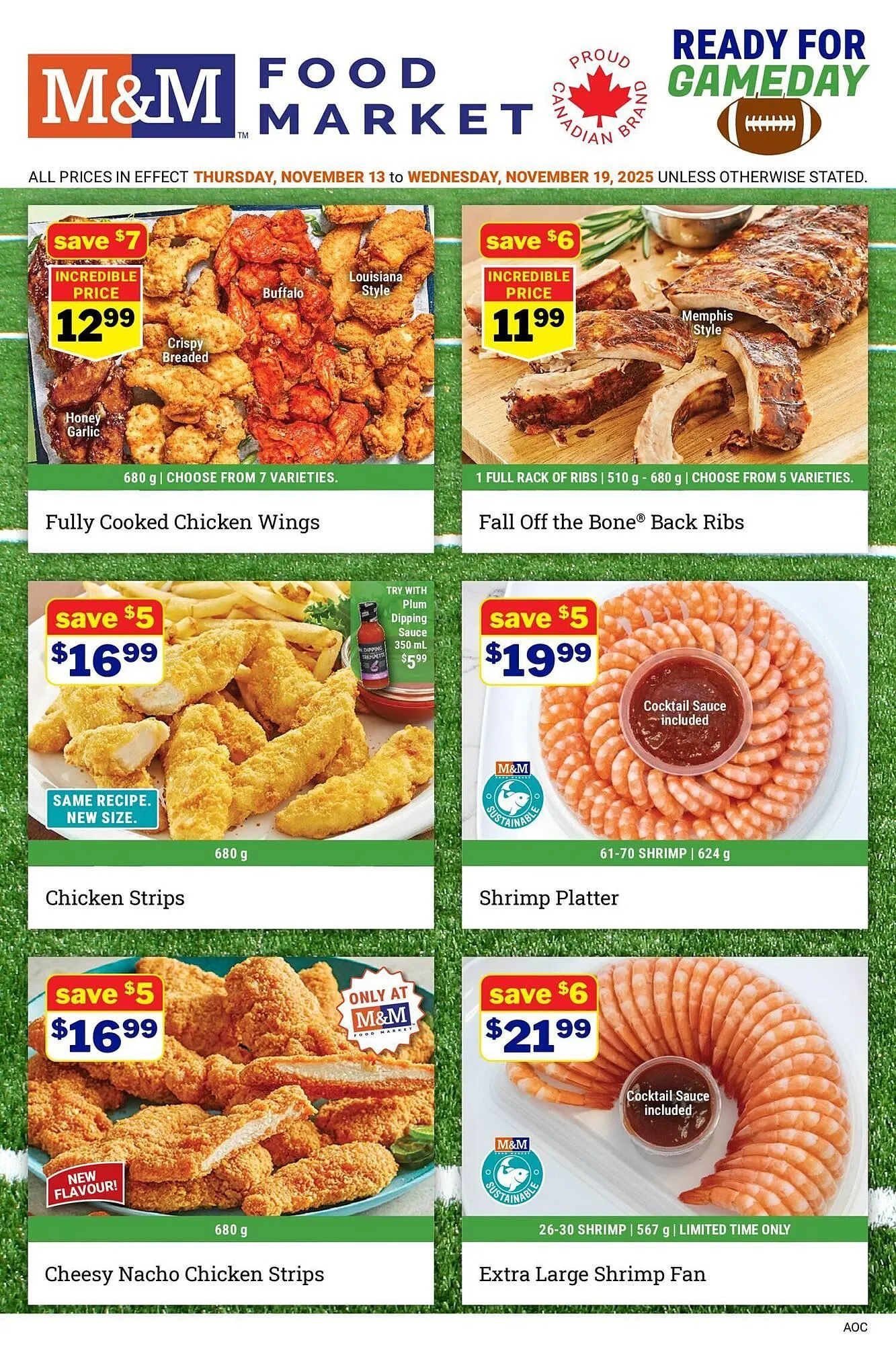 M & M Food Market flyer from November 13 to November 27 2025 - flyer page 1