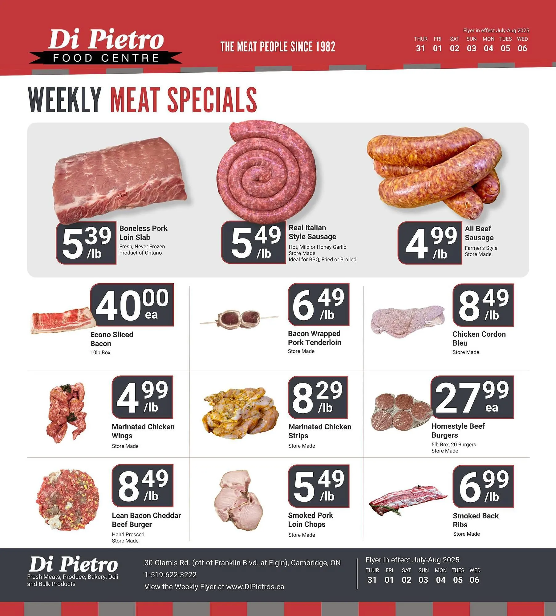 Di Pietro flyer from July 31 to August 6 2025 - flyer page 3