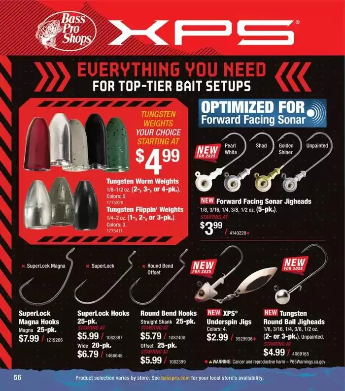 Fishing Specialist Catalog from March 5 to April 3 2025 - flyer page 57