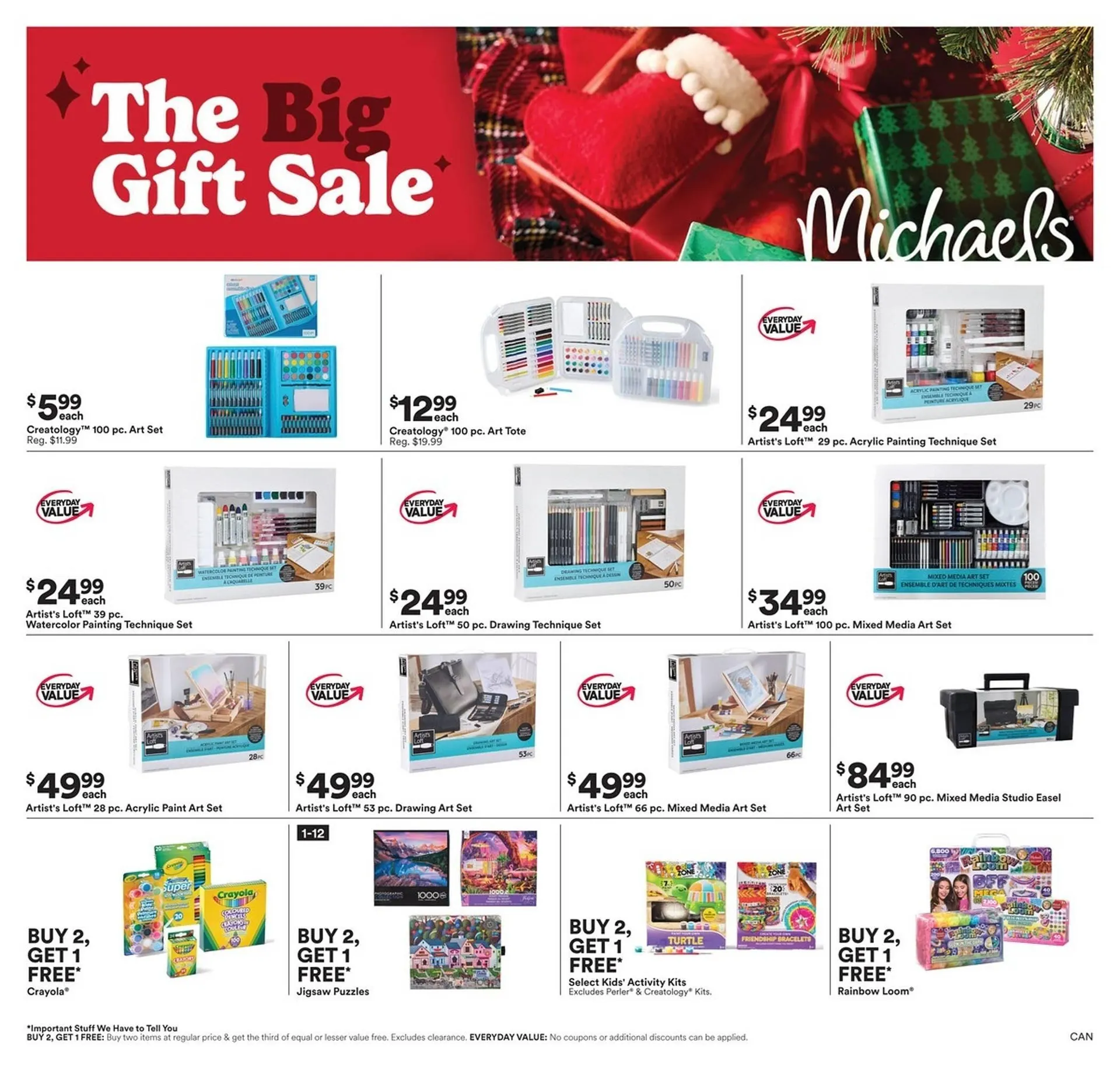 Michaels flyer from December 19 to December 25 2025 - flyer page 1