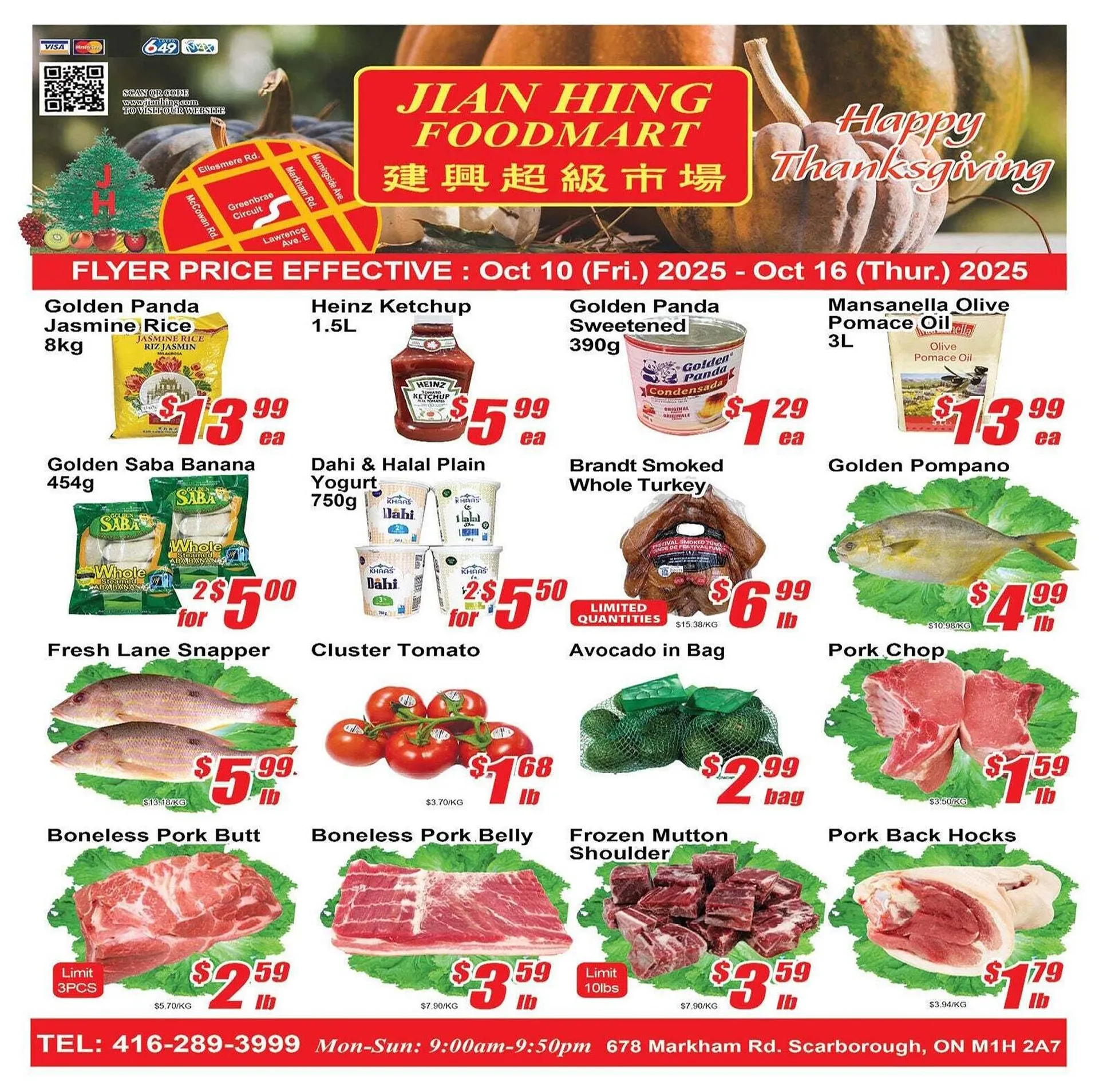 Jian Hing Supermarket flyer from October 10 to October 16 2025 - flyer page 1