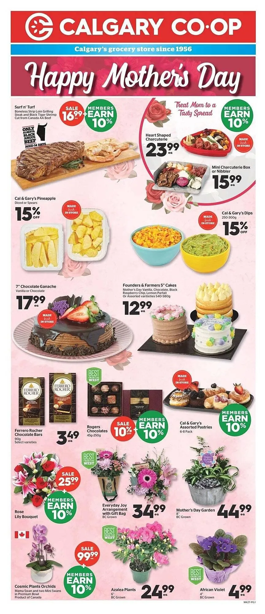 Calgary Co-op flyer from May 8 to May 14 2025 - flyer page 1