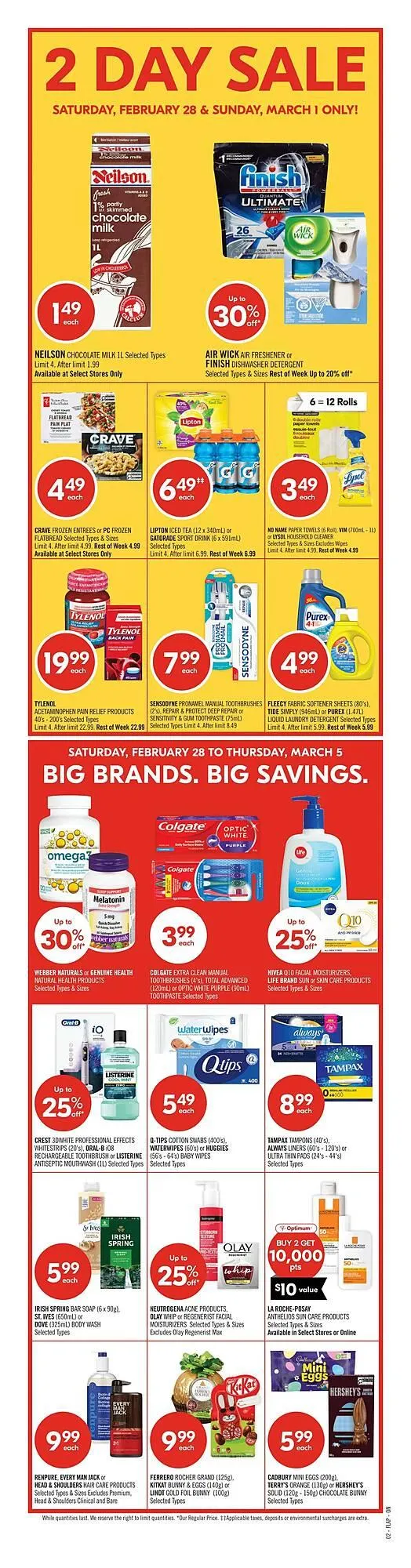 Shoppers Drug Mart flyer from February 28 to March 5 2026 - flyer page 2