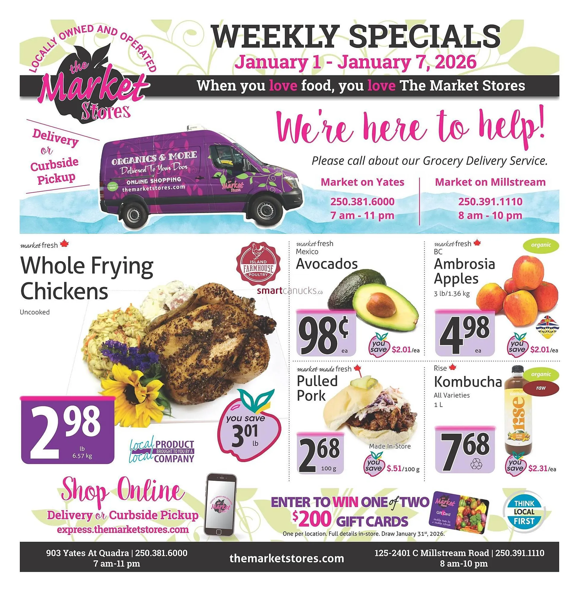 The Market Stores flyer from January 1 to January 7 2026 - flyer page 1