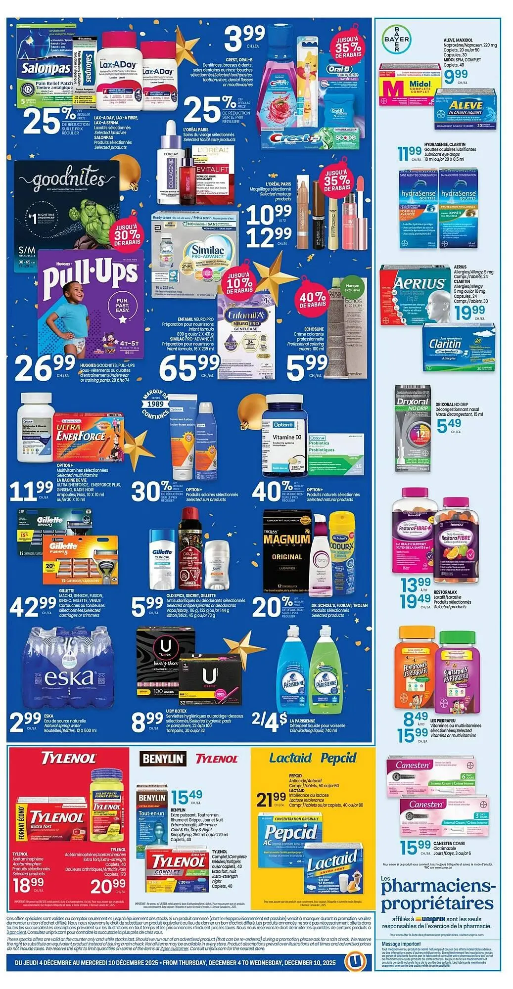 Uniprix flyer from December 3 to December 10 2025 - flyer page 2