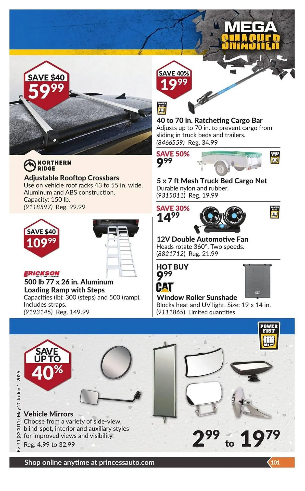 Princess Auto flyer from May 20 to June 1 2025 - flyer page 108