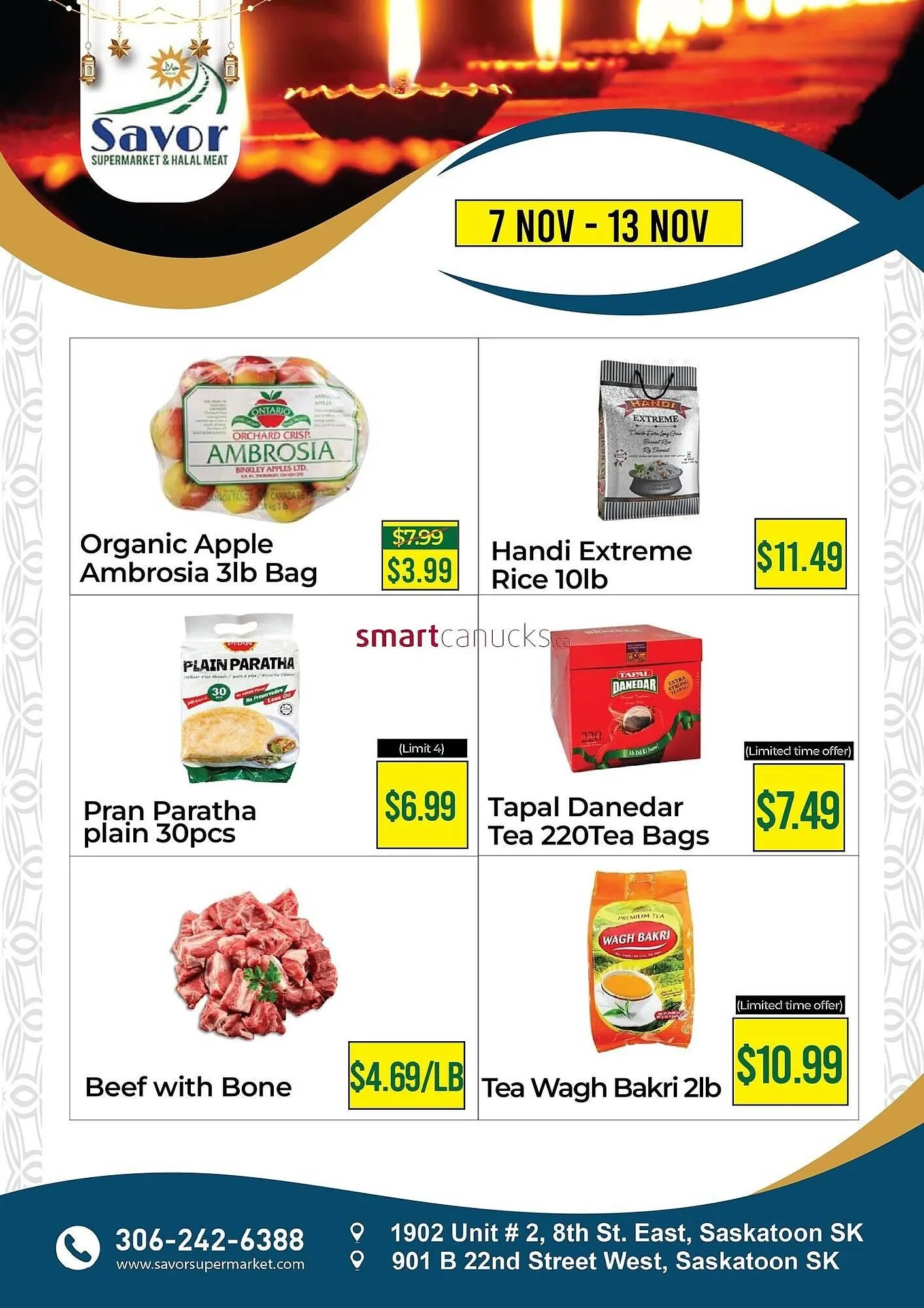 Savor Supermarket flyer from November 5 to November 29 2025 - flyer page 1