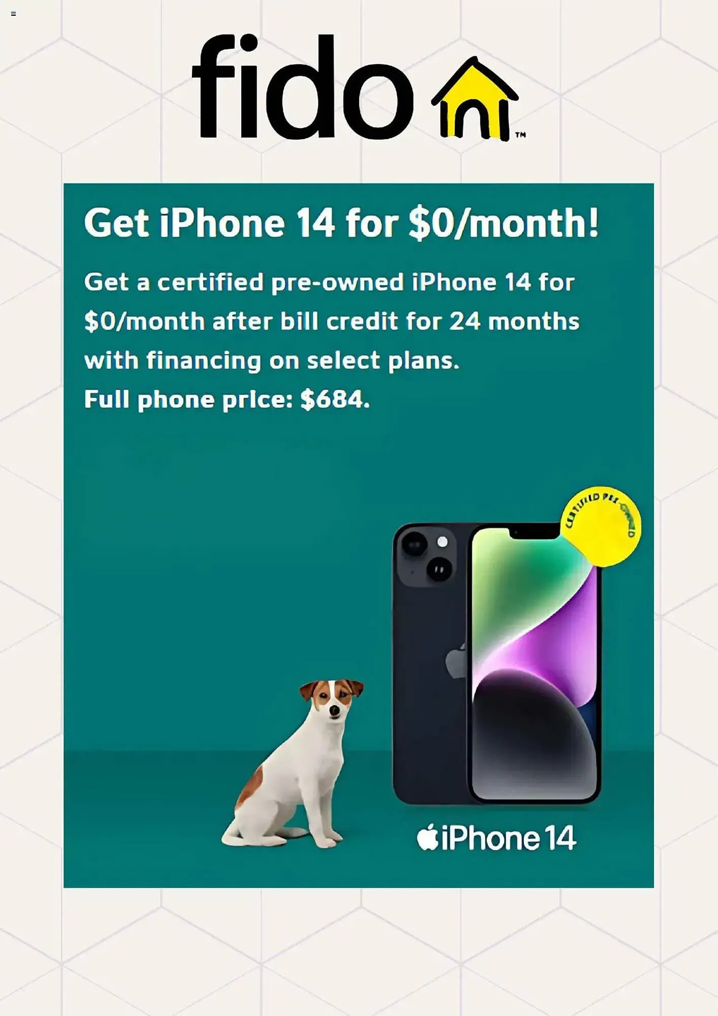 Fido flyer from April 12 to May 22 2025 - flyer page 4