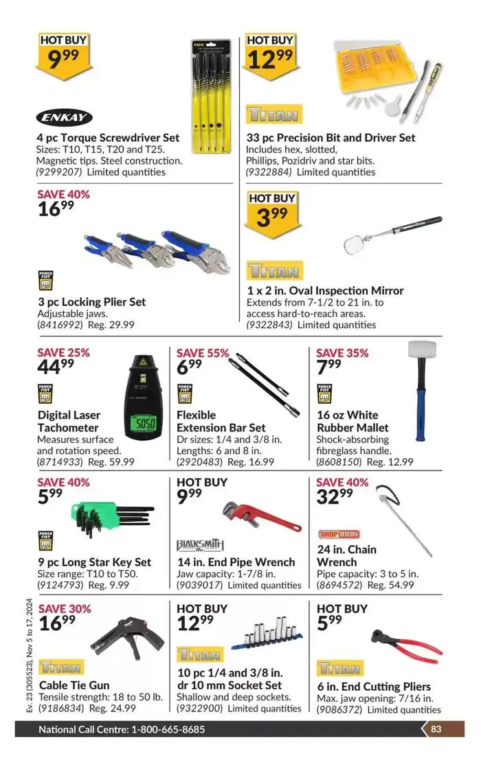 National Sale from November 5 to November 17 2024 - flyer page 87