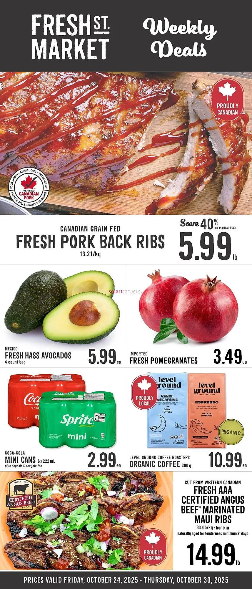 Fresh St Market flyer - 1