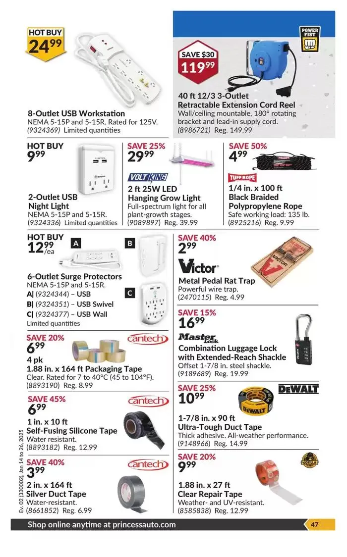 National Sale from January 14 to January 26 2025 - flyer page 52
