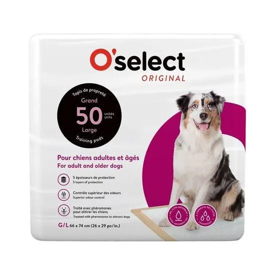 Training Pads for Adult and Senior Dogs, 50 un