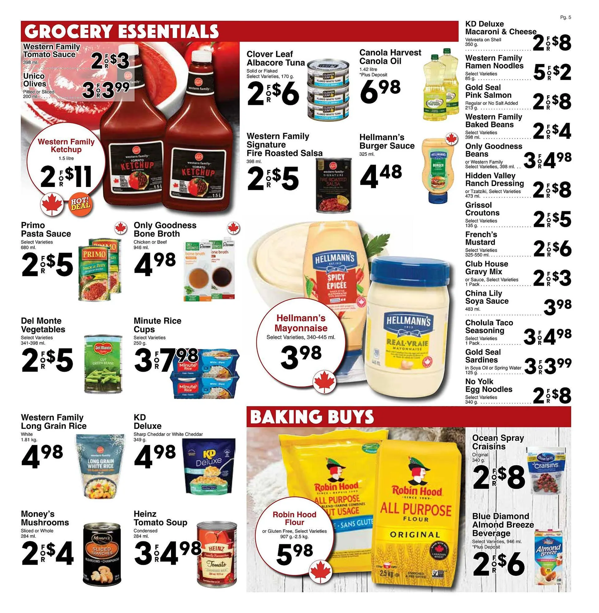 Western Foods flyer from October 31 to November 6 2025 - flyer page 5