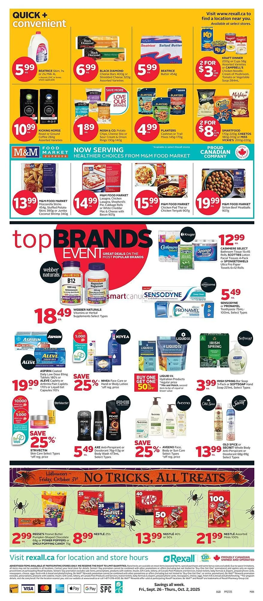Rexall flyer from September 25 to October 1 2025 - flyer page 3