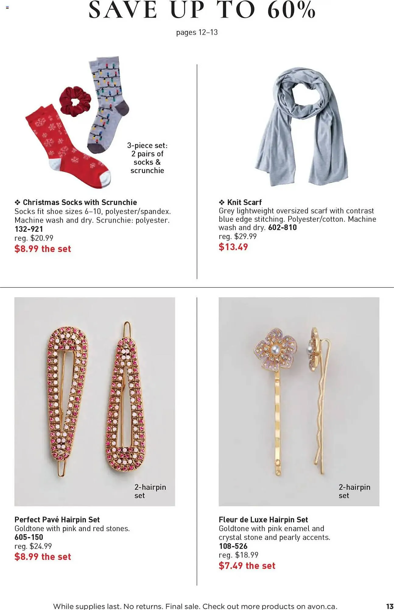 AVON flyer from July 17 to August 14 2025 - flyer page 13