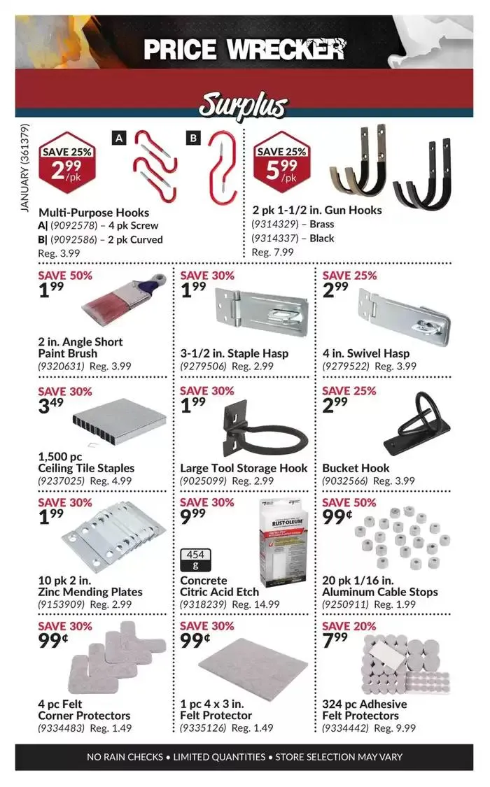 Price Wrecker from January 1 to January 31 2025 - flyer page 10