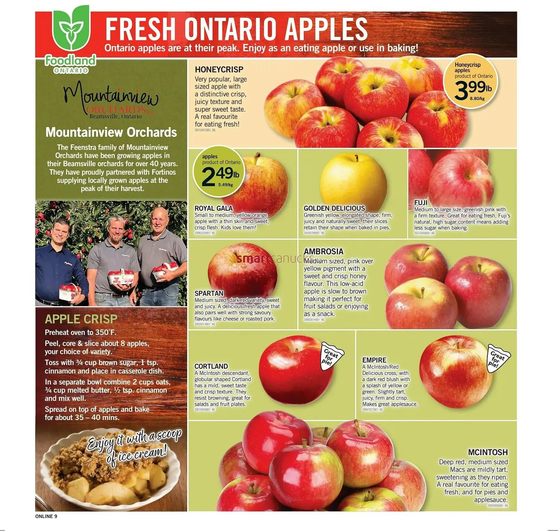 Fortinos flyer from October 23 to October 29 2025 - flyer page 9