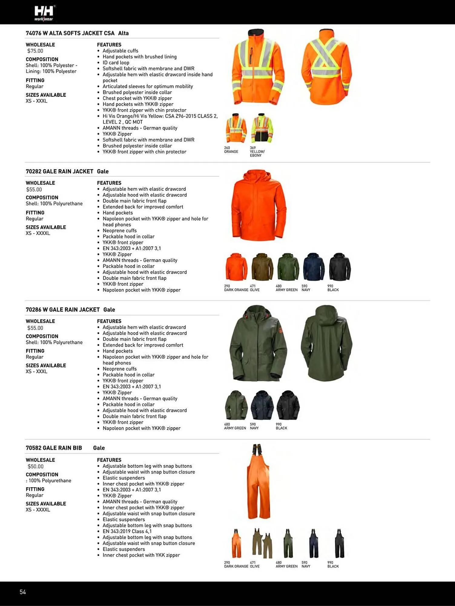 Helly Hansen flyer from September 11 to February 28 2026 - flyer page 54