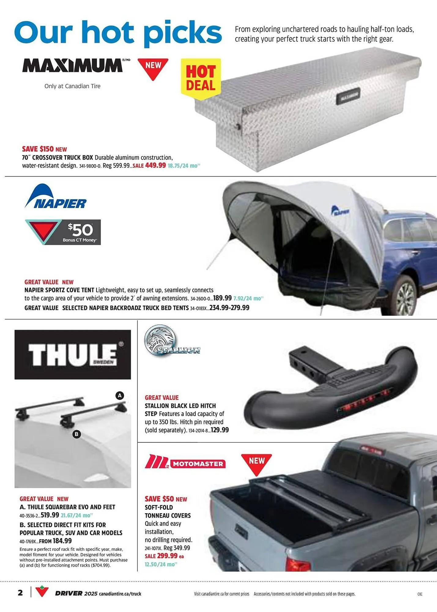 Canadian Tire flyer from April 17 to April 17 2025 - flyer page 1