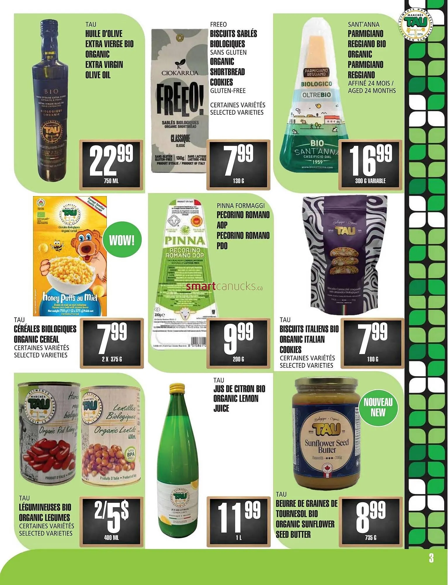 Marches Tau flyer from January 5 to February 1 2026 - flyer page 3