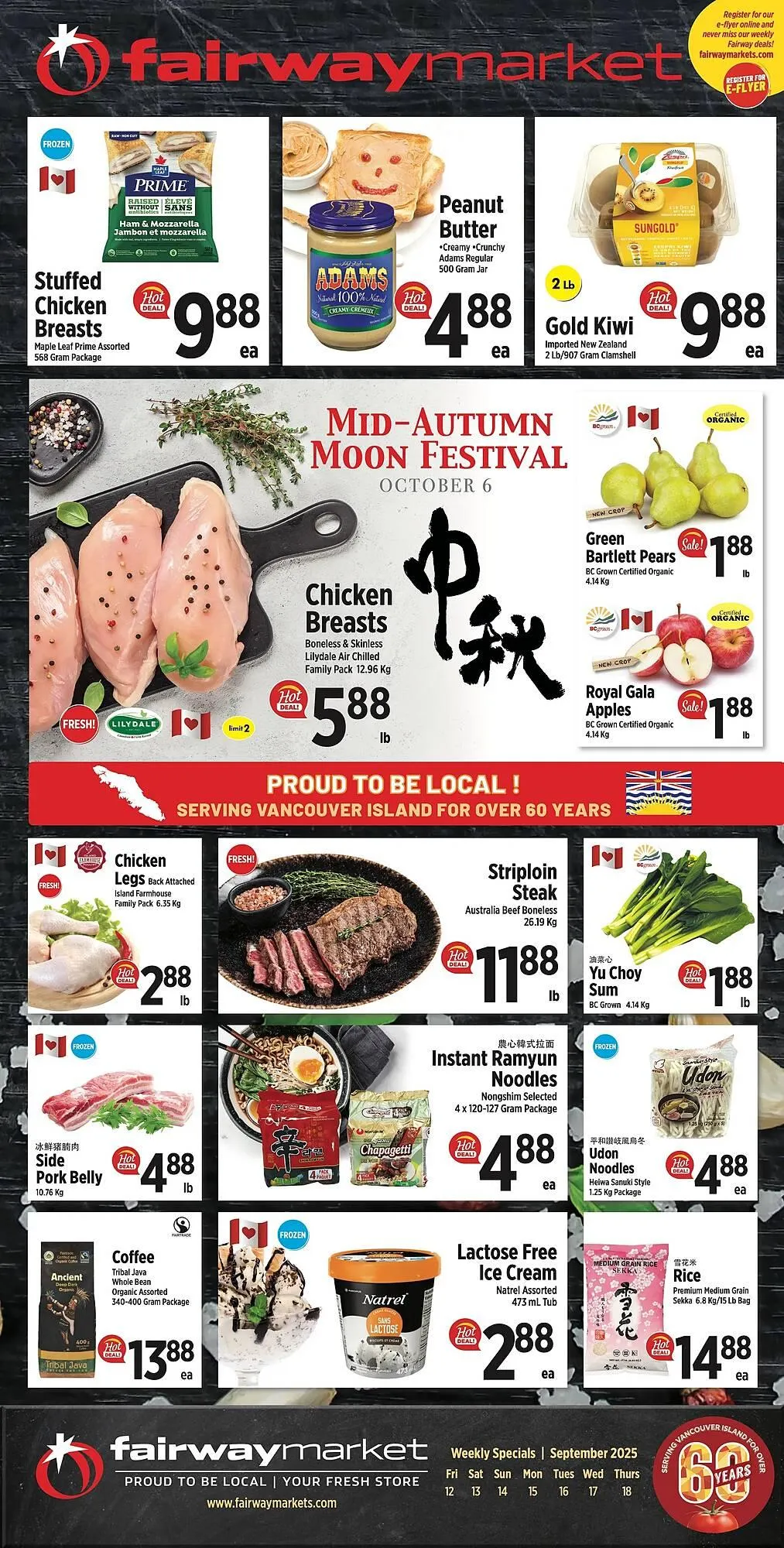 Fairway Market Canada flyer from September 12 to September 18 2025 - flyer page 1