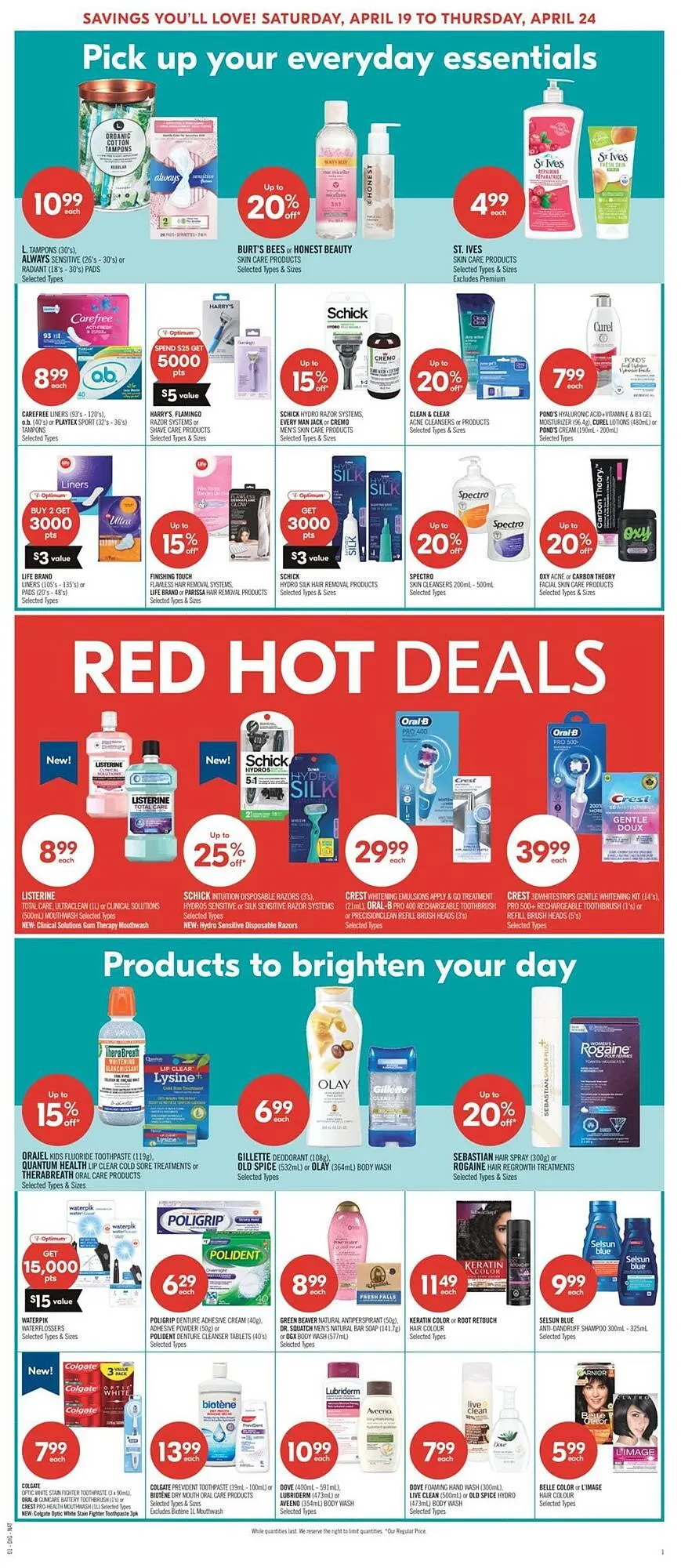 Shoppers Drug Mart flyer from April 19 to April 25 2025 - flyer page 13