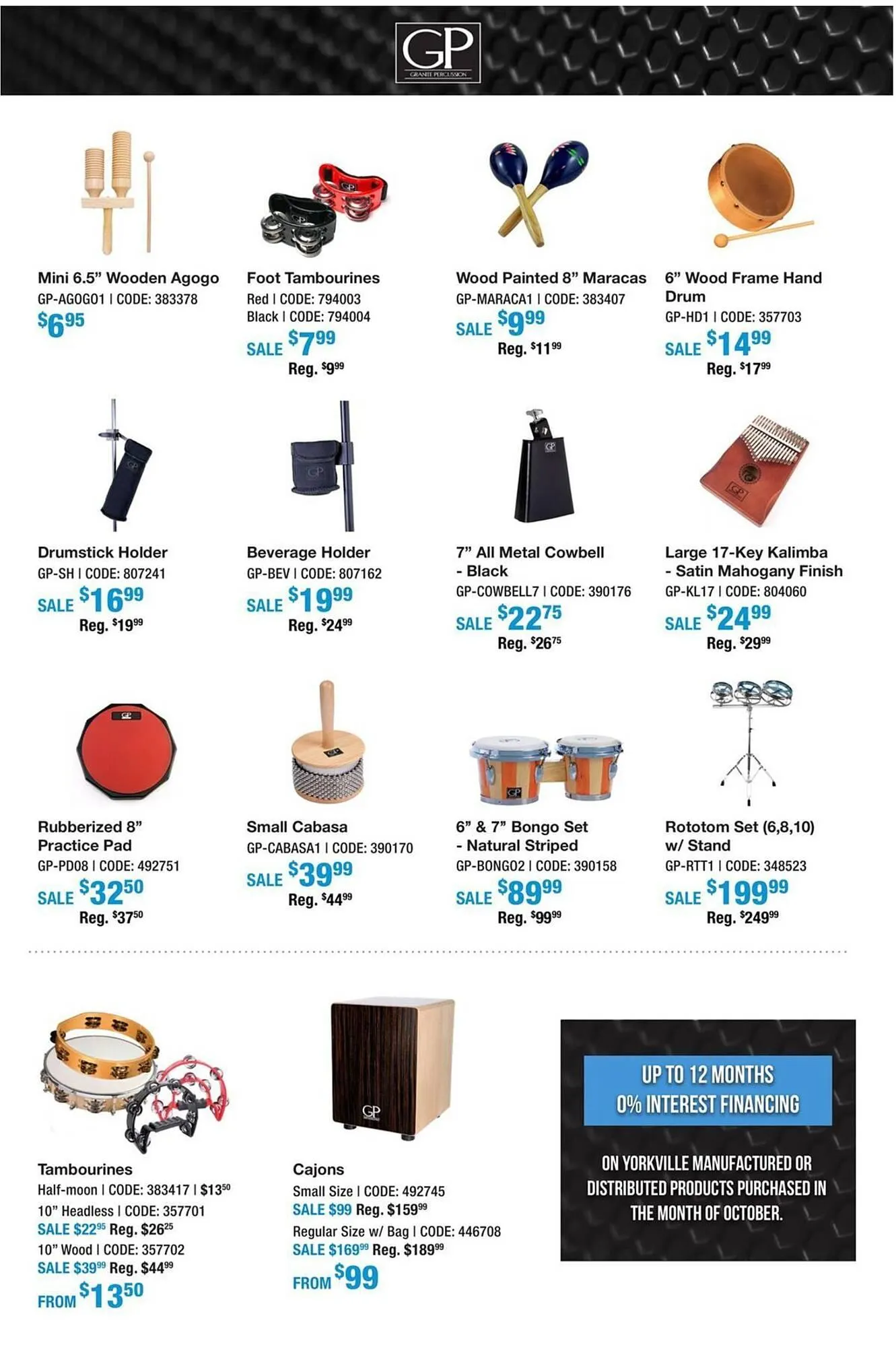 Long & McQuade flyer from October 9 to October 31 2025 - flyer page 38