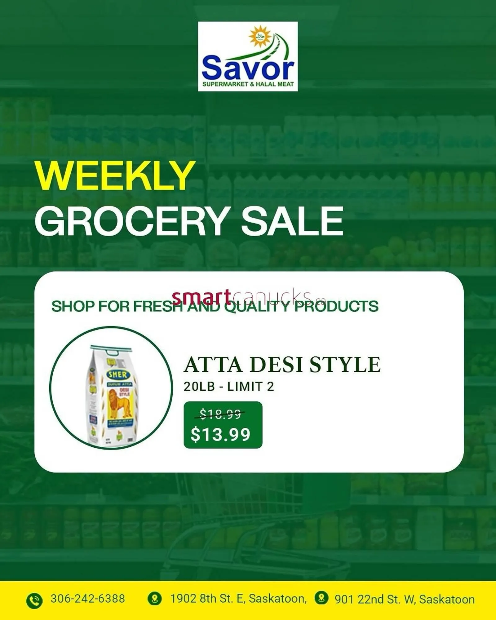 Savor Supermarket flyer from December 26 to January 1 2026 - flyer page 1