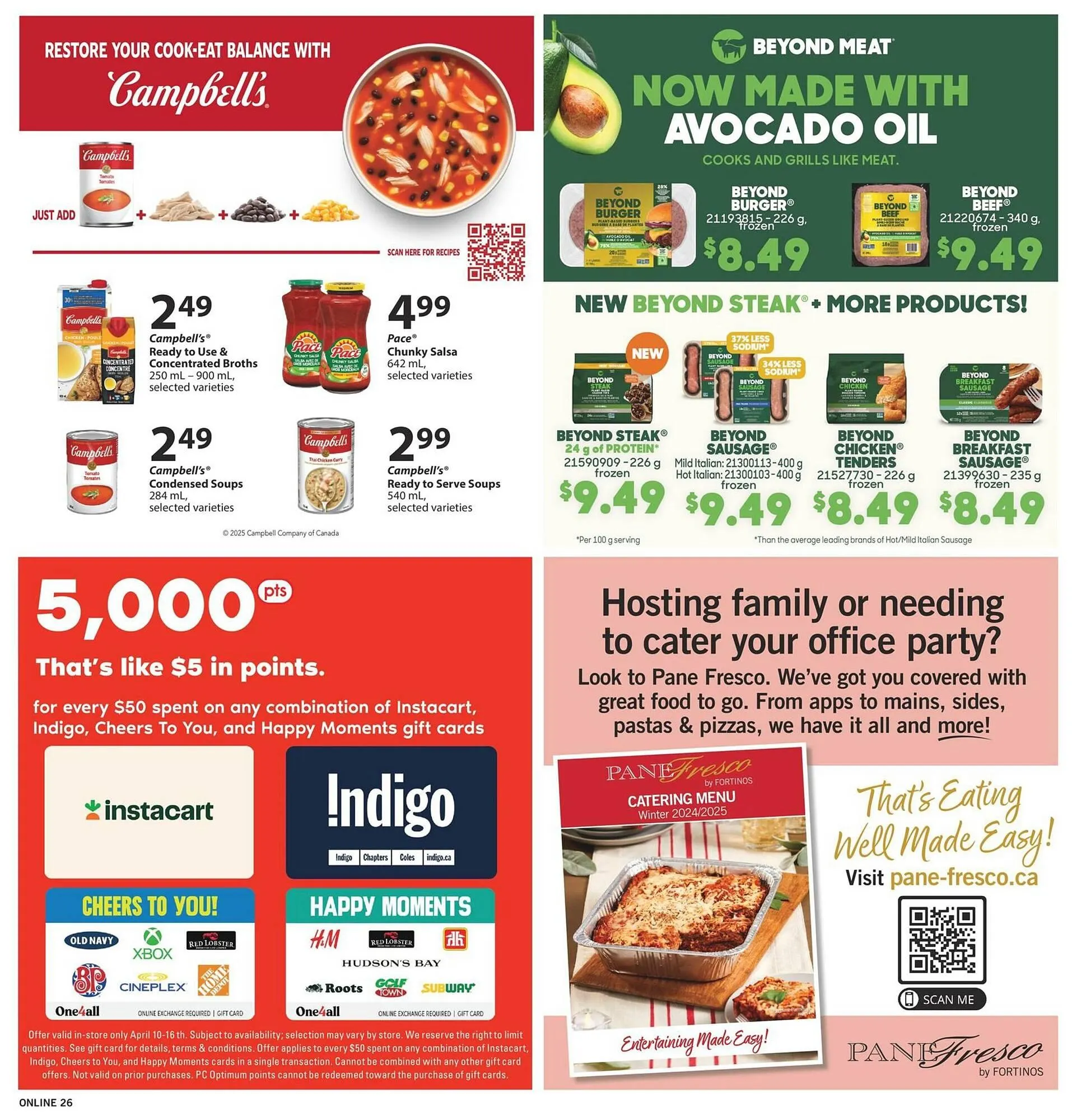 Fortinos flyer from April 10 to April 16 2025 - flyer page 25