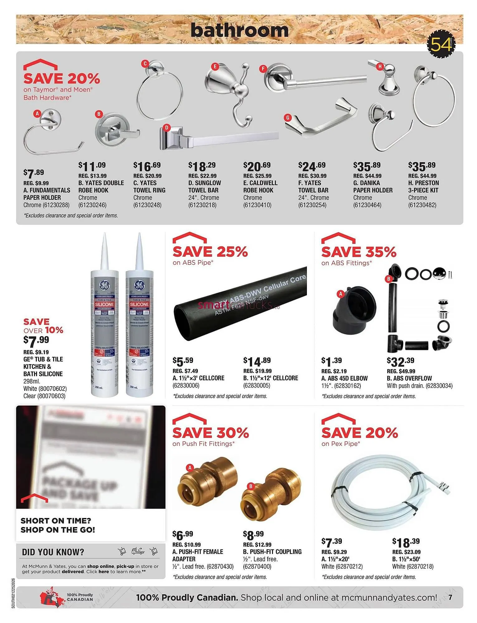 McMunn & Yates Building Supplies flyer from February 12 to February 25 2026 - flyer page 7