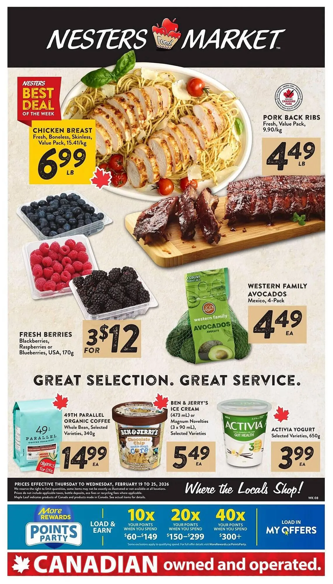 Nesters Market flyer from February 19 to February 25 2026 - flyer page 1