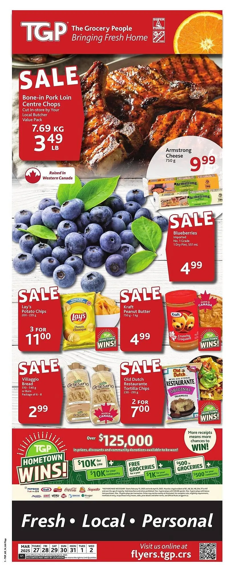 TGP The Grocery People flyer from March 27 to April 9 2025 - flyer page 2