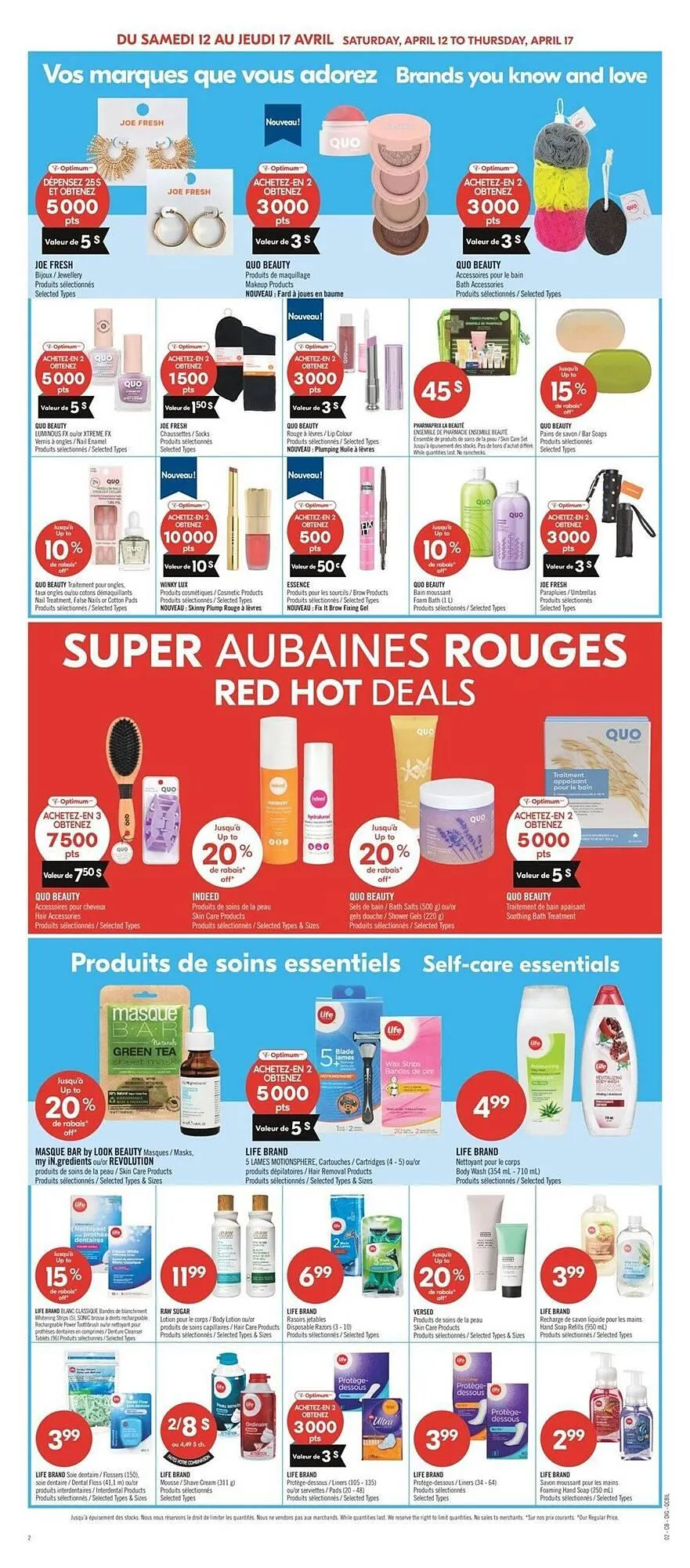 Pharmaprix flyer from April 12 to April 17 2025 - flyer page 13