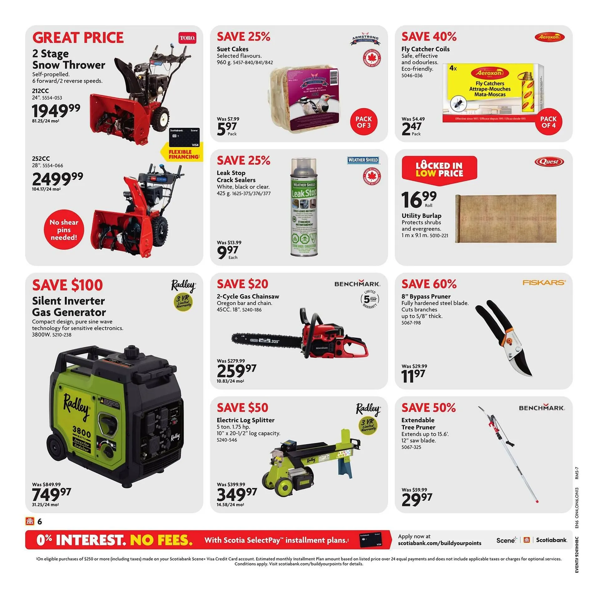 Home Hardware flyer from October 9 to October 16 2025 - flyer page 7