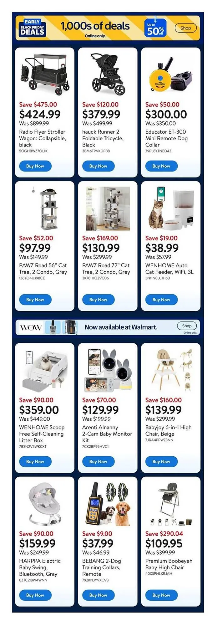 Walmart flyer from November 6 to November 12 2025 - flyer page 8