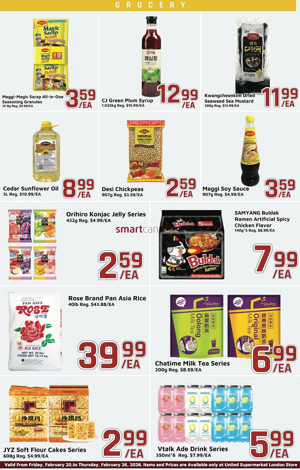 United Supermarket flyer from February 20 to February 26 2026 - flyer page 2