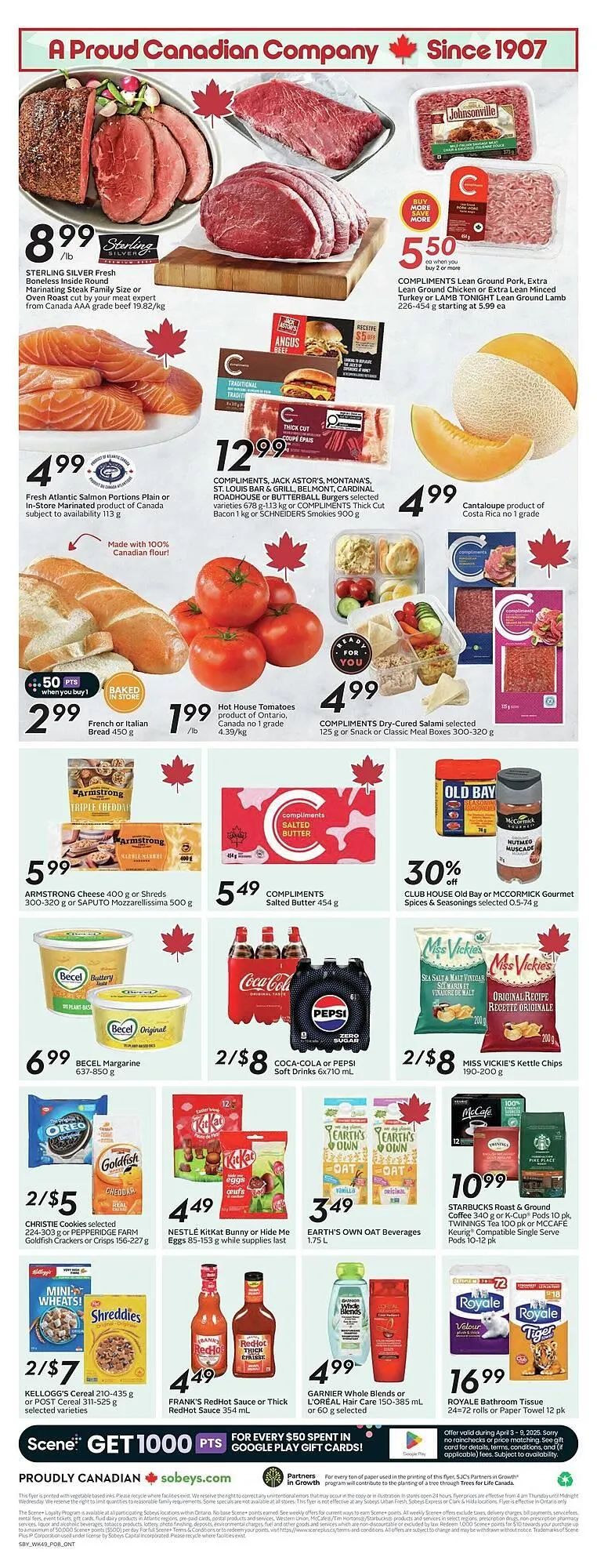 Sobeys flyer from April 3 to April 17 2025 - flyer page 4