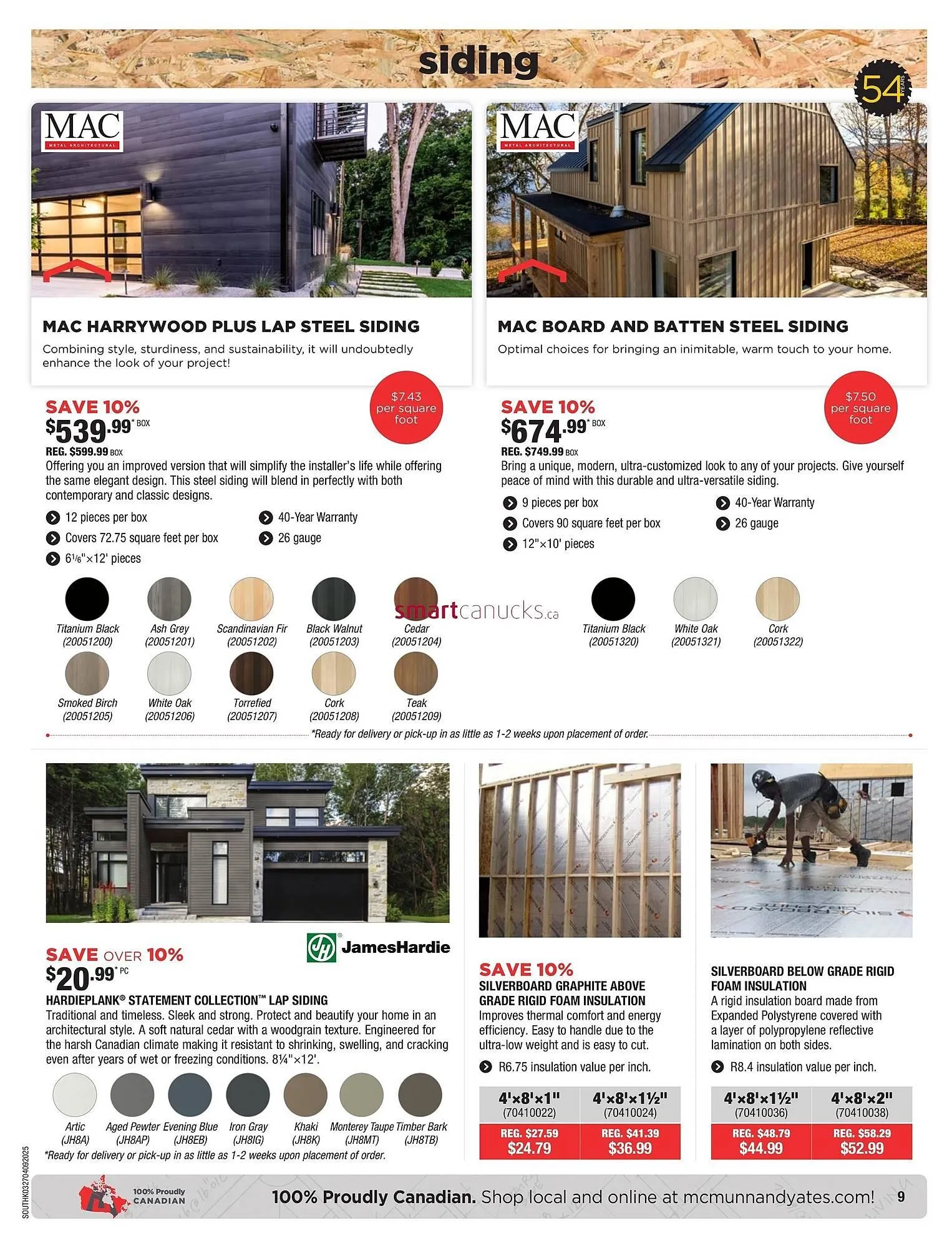McMunn & Yates Building Supplies flyer from March 28 to April 3 2025 - flyer page 9