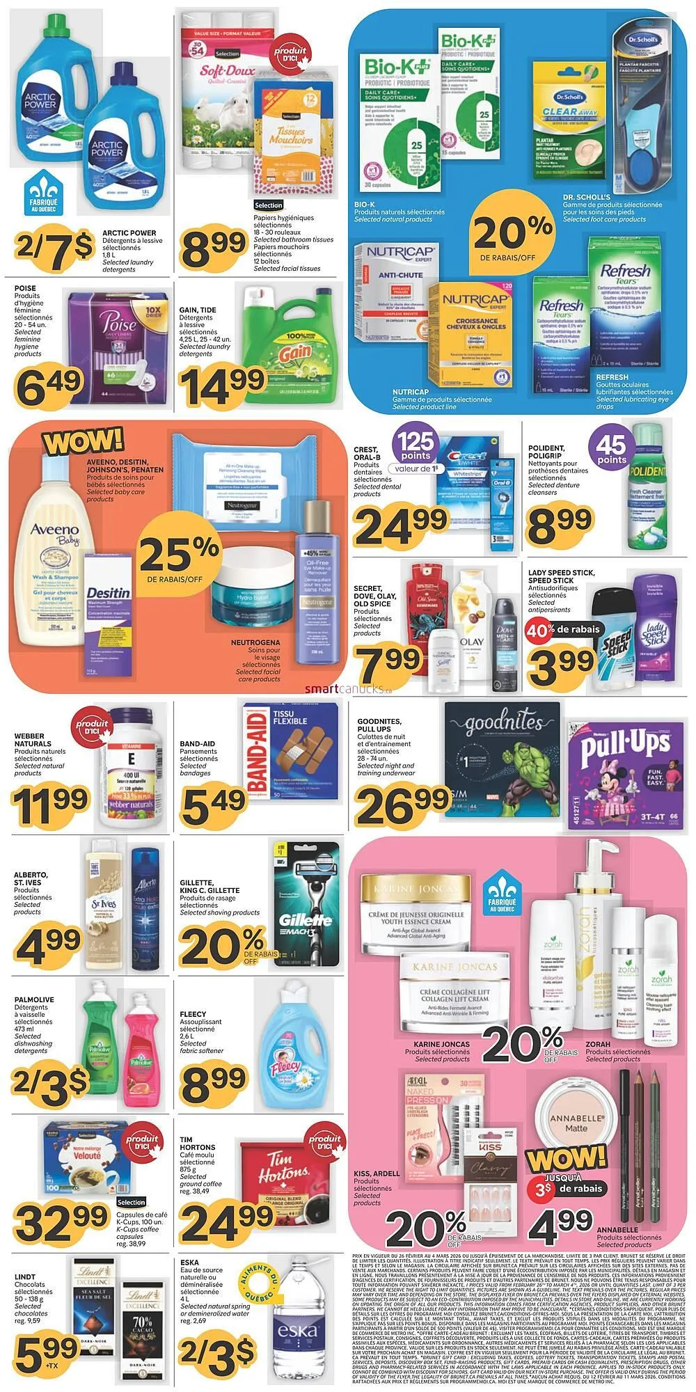 Brunet flyer from February 26 to March 4 2026 - flyer page 2